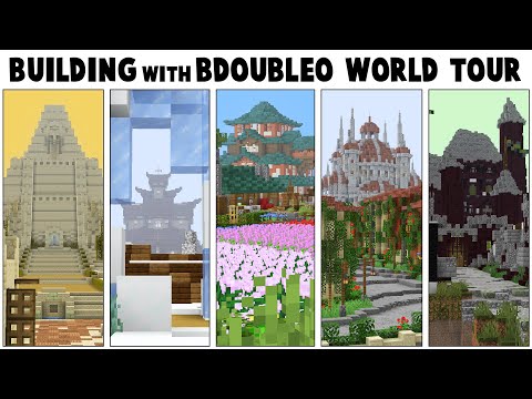 Minecraft Building w/ BdoubleO World Tour & Season 2 Finale