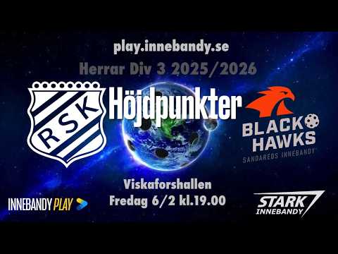 Höjdpunkter Rydboholms SK - Sandareds IBS 2026-02-06
