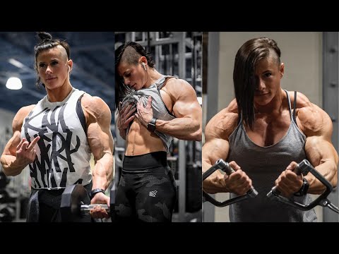 Kristen Nun Big Muscle Girl Fitness Motivation 2020
