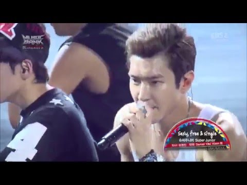Super Junior - Music Bank in Jakarta at Gelora Bung Karno, 9 March 2013  Bonamana + Oppa Oppa +SFS