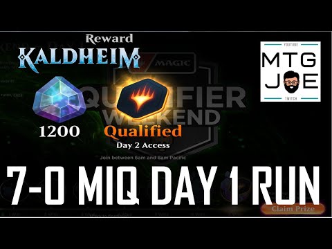 PERFECT 7-0 Mythic Invitational Qualifier Run | Mono Red Snow| Kaldheim Standard