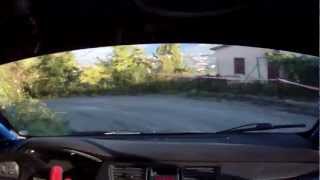 preview picture of video 'Rally Anagni Città dei Papi 2012, P.S. Anagni, Pascale - Francescucci, Mitsubishi Evo IX Dgr Sport.'