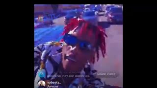 Famous Dex slide in traffic.