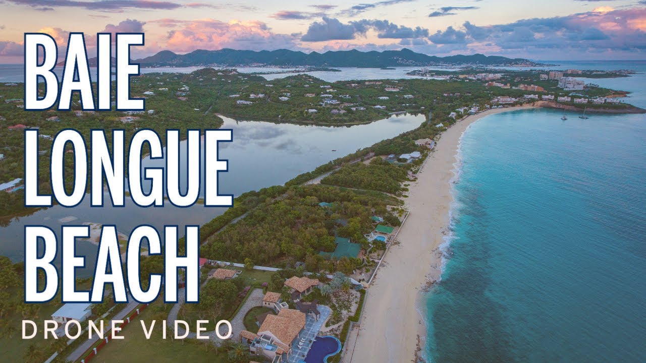 Baie Longue Beach Drone Video