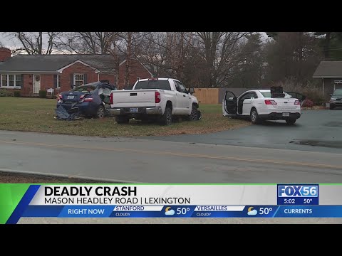 Coroner identifies Lexington woman who died in Mason Headley Road crash