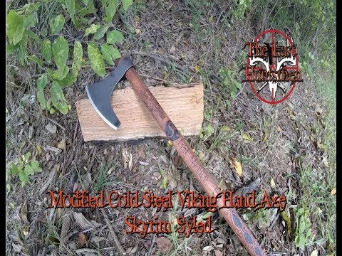 How to Modify YOUR Cold Steel Viking Hand Axe