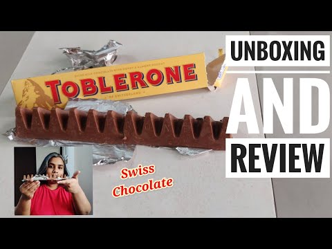 TOBLERONE | Swiss Milk Chocolate with Honey and Almond Nougat | Made in Switzerland | Imported