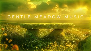 8 Hours: Sunset Meadow Relaxation Music: Heals Stress & Anxiety | Deep Sleep Forest Meditation Music