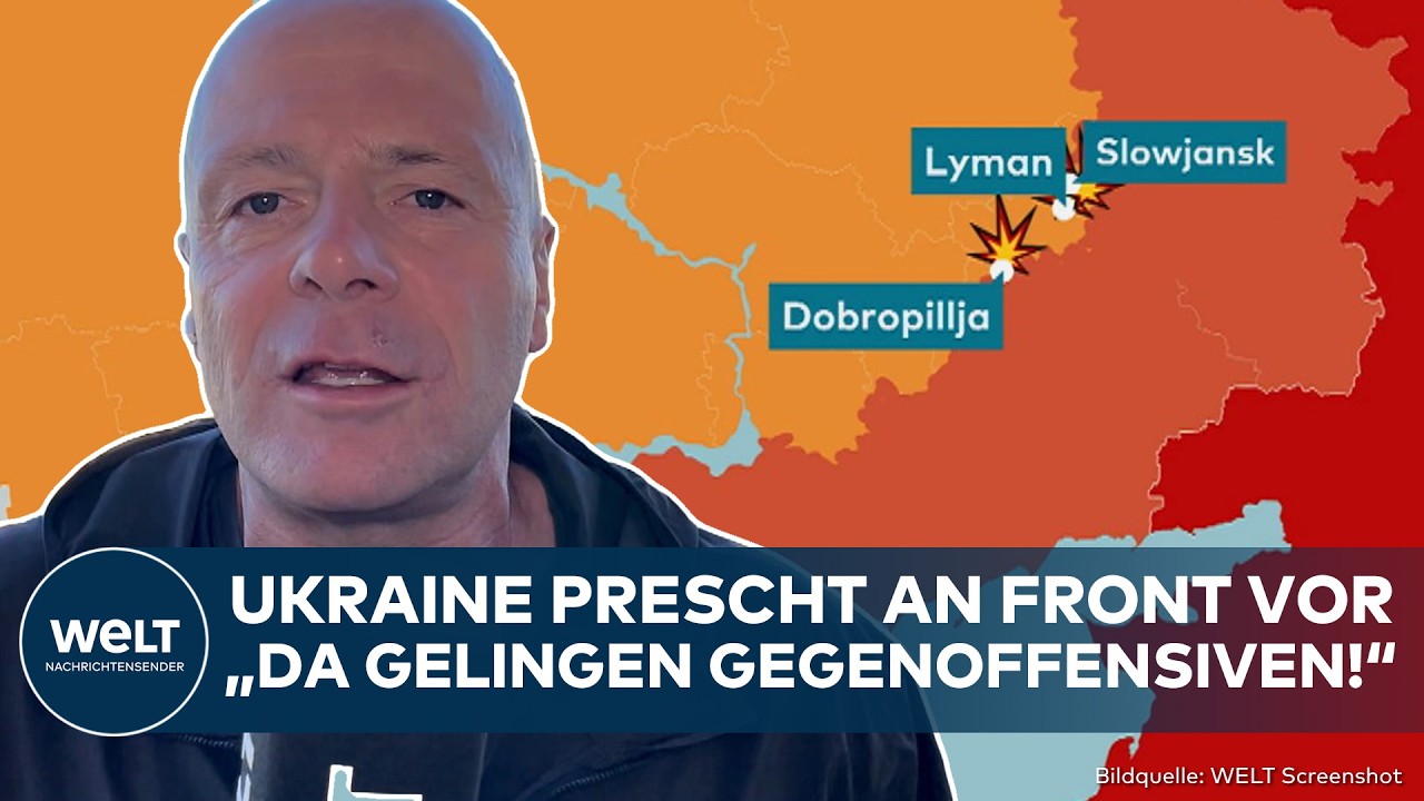 PUTINS KRIEG: Offensive an Front! Ukraine steht vor größeren Rückeroberungen! Russland in der Klemme