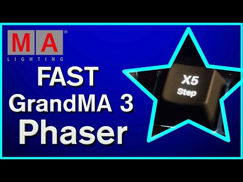 10 x Faster GrandMA3 Phaser Effects - And BRAND NEW functionality
