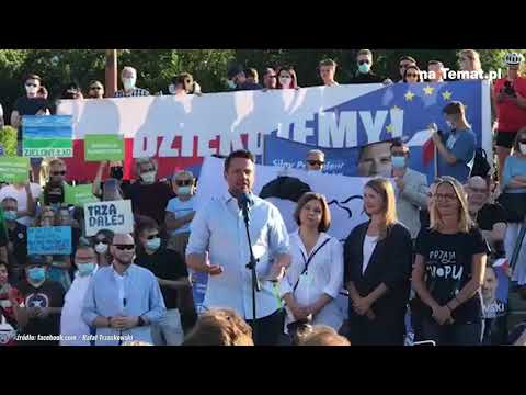 Trzaskowski zorganizował wiec w Warszawie. Mówił o kulisach budowy nowego ruchu