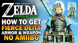 How To Get The Fierce Deity Armor & Sword WITHOUT AMIIBO! Zelda Tears Of The Kingdom - TOTK Armor