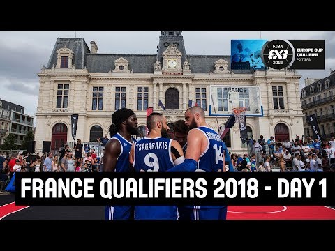 FIBA 3x3 Europe Cup Qualifiers - France 2018 - Day 1 - Re-Live | 3x3 Basketball