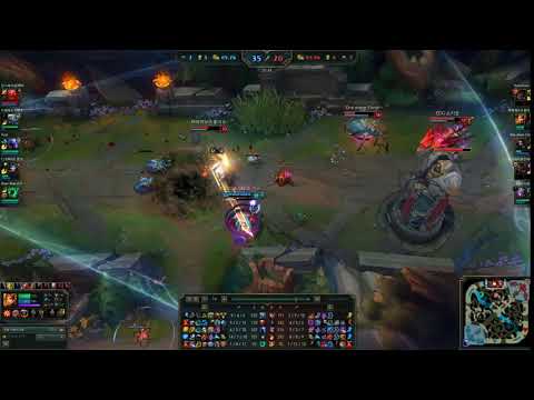 League of Legends CJ Entus Kramer Jhin vs Miss Fortune KR Highlights Gameplay Part 36