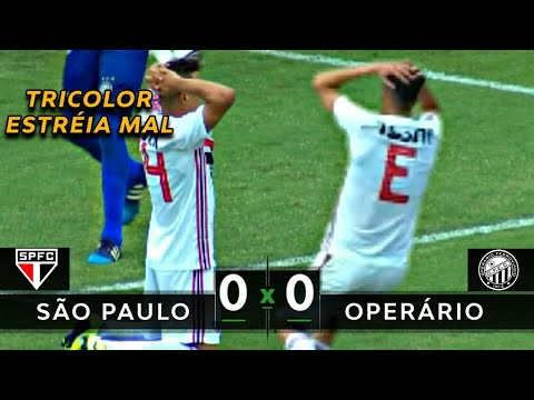 GOSTO AMARGO | São Paulo 0 x 0 Operário-PR - Melhores Momentos (HD) - Copa São Paulo 2020