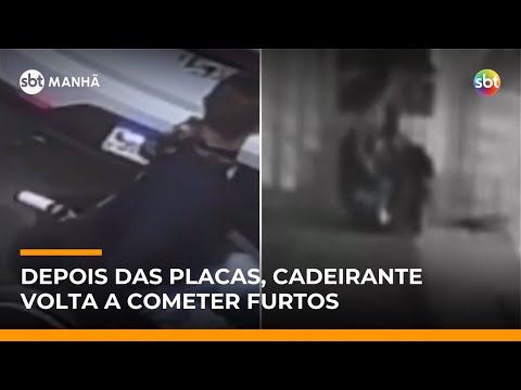 Cadeirante é preso pela terceira vez em um mês após série de furtos em Fortaleza