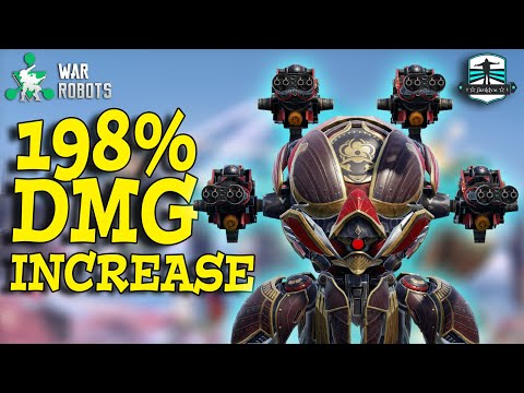 [WR] AMAZING FIRE POWER - Khepri MK3 Setup & Huge 198% DMG Increase | War Robots