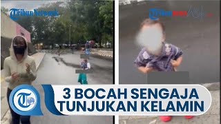 Viral 3 Bocah Sengaja Tunjukkan Alat Kelamin Pada Wanita di Gor Purbalingga
