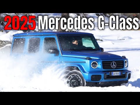 Highlights der Mercedes Benz G-Klasse (2025) auf Eis und Schnee