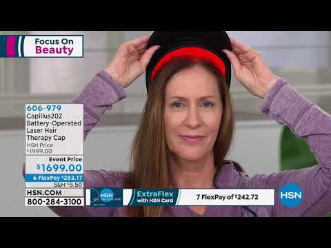 Capillus202 BatteryOperated Laser Hair Therapy Cap