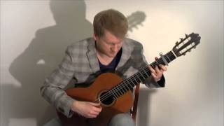 Tommy Emmanuel - Angelina (Acoustic Guitar Cover by Jonas Lefvert)