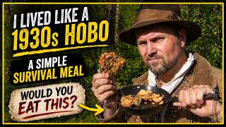 I Lived Like a 1930s Hobo — Cooking A Simple Survival Meal!