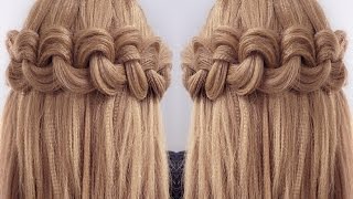 Easy Big Loop Braids Hair Tutorial