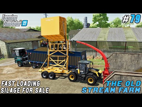 What you need for cardboard production, selling silage | The Old Stream Farm | FS 22 | Timelapse #79
