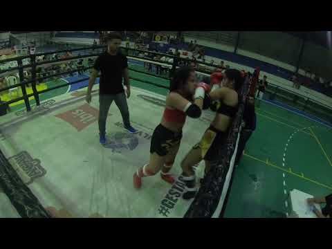 Luta Lorena VS Thais - Amador - 53kg - King Fighter SGA