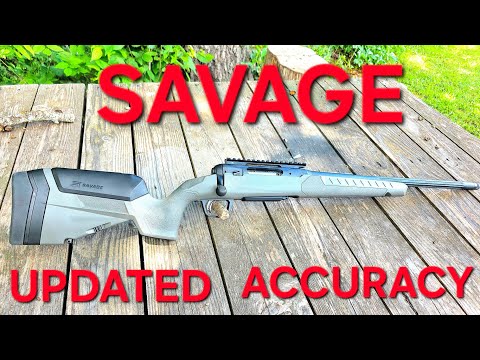 SAVAGE TRAILBLAZER 110... ACCURACY TEST