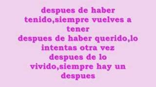 Despues de ti que - Jose feliciano