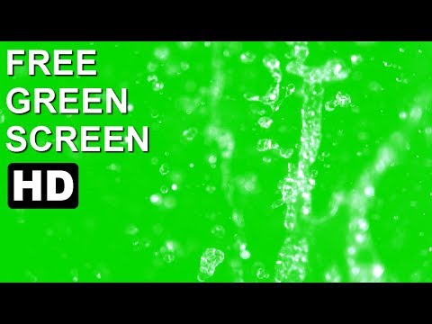 FREE HD Green Screen HI DEF SLOW MOTION WATER SPLASH