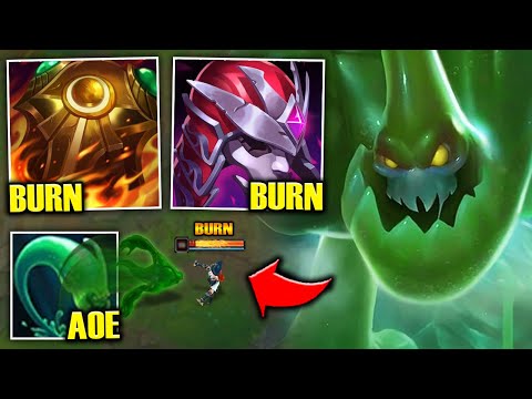 Zac but I radiate massive AOE damage and Burn everyone around me