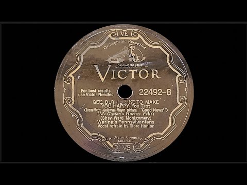 “Gee, But I'd Like To Make You Happy” by Waring’s Pennsylvanians 1930