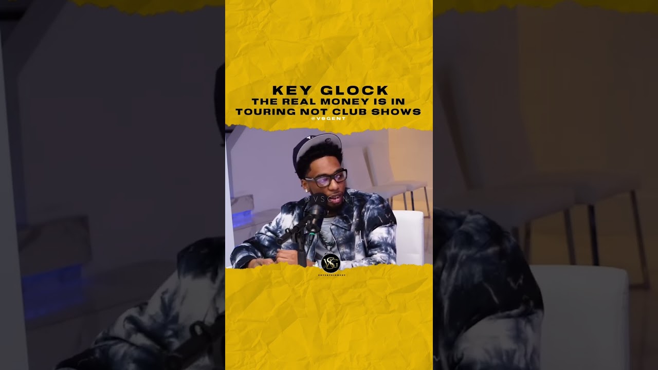 #keyglock The real money is in touring not club shows. 🎥 @MWORTHOFGAME