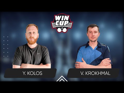 09:00 Yurii Kolos - Vitalii Krokhmal West 1 WIN CUP 16.01.2024 | TABLE TENNIS WINCUP