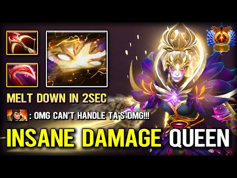 INSANE DAMAGE QUEEN Templar Assassin | Desolator + Daedalus Build | Melt Down Enemies in 2Sec DotA 2