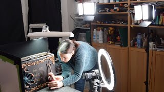 Behind the scenes of my steampunk stop motion animation