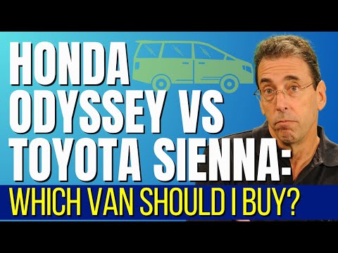 Honda Odyssey vs Toyota Sienna: Which Van Should I Buy?