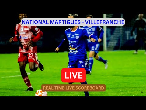 Martigues Vs Villefranche LIVE Score UPDATE Today Soccer Championnat National Football Feb 20 2023