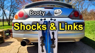 Mitsubishi Eclipse Rear Shocks & Sway Bar Links Install - Stratus 3000GT Stealth