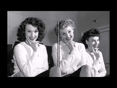 Playmates  -  The Fontane Sisters  1955