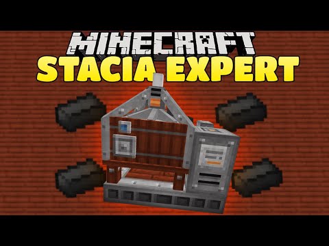 Minecraft Stacia Expert | Immersive Engineering Crusher & Squeezer | EP 15 | Modded Minecraft 1.16.5