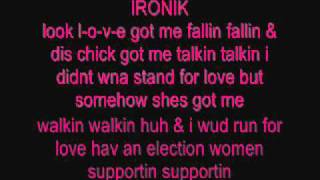 Ironik - Falling In Love ft. Jessica Lowndes Lyrics