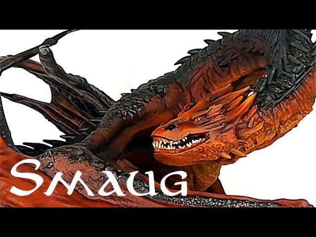 Vídeo relacionado con YTOOZ Estatua de El Señor de los Anillos, Estatua de Escultura de dragón de El Señor de los Anillos de Smaug, Regalo de decoración de Escritorio