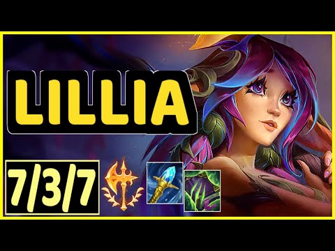LILLIA VS UDYR - 7/3/7 KDA JUNGLE GAMEPLAY CHALLENGER I