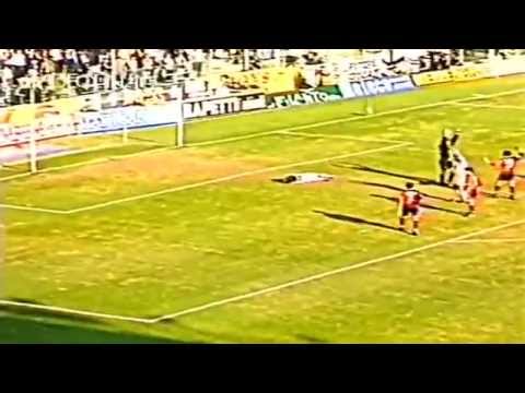Serie A 1996-1997, day 22 Parma - Cagliari 3-2 (Thuram, 2 Crespo, 2 Tovalieri)