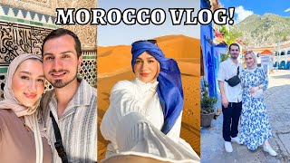 MOROCCO VLOG | TRAVEL WITH US! Casablanca, Rabat, Tangier, Chefchaouen, Fez, Merzouga Sahara Dessert