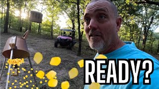 Deer Hunting Prep: Building Blinds, Setting Trail Cams & Filling Feeders for Season Success!