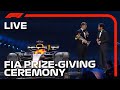 LIVE: 2022 FIA Prize-Giving Ceremony